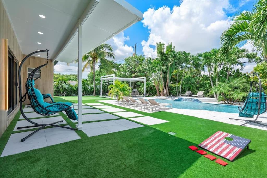 Casa vacanze Villalee-jungle Palm Island White Marble Pool Area