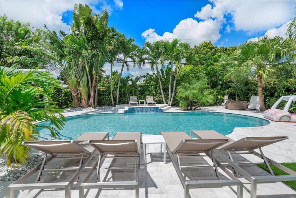Villalee-jungle Palm Island White Marble Pool Area Casa vacanze *