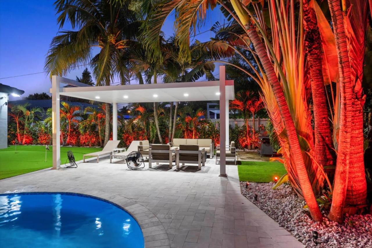 Casa vacanze Villalee-jungle Palm Island White Marble Pool Area *